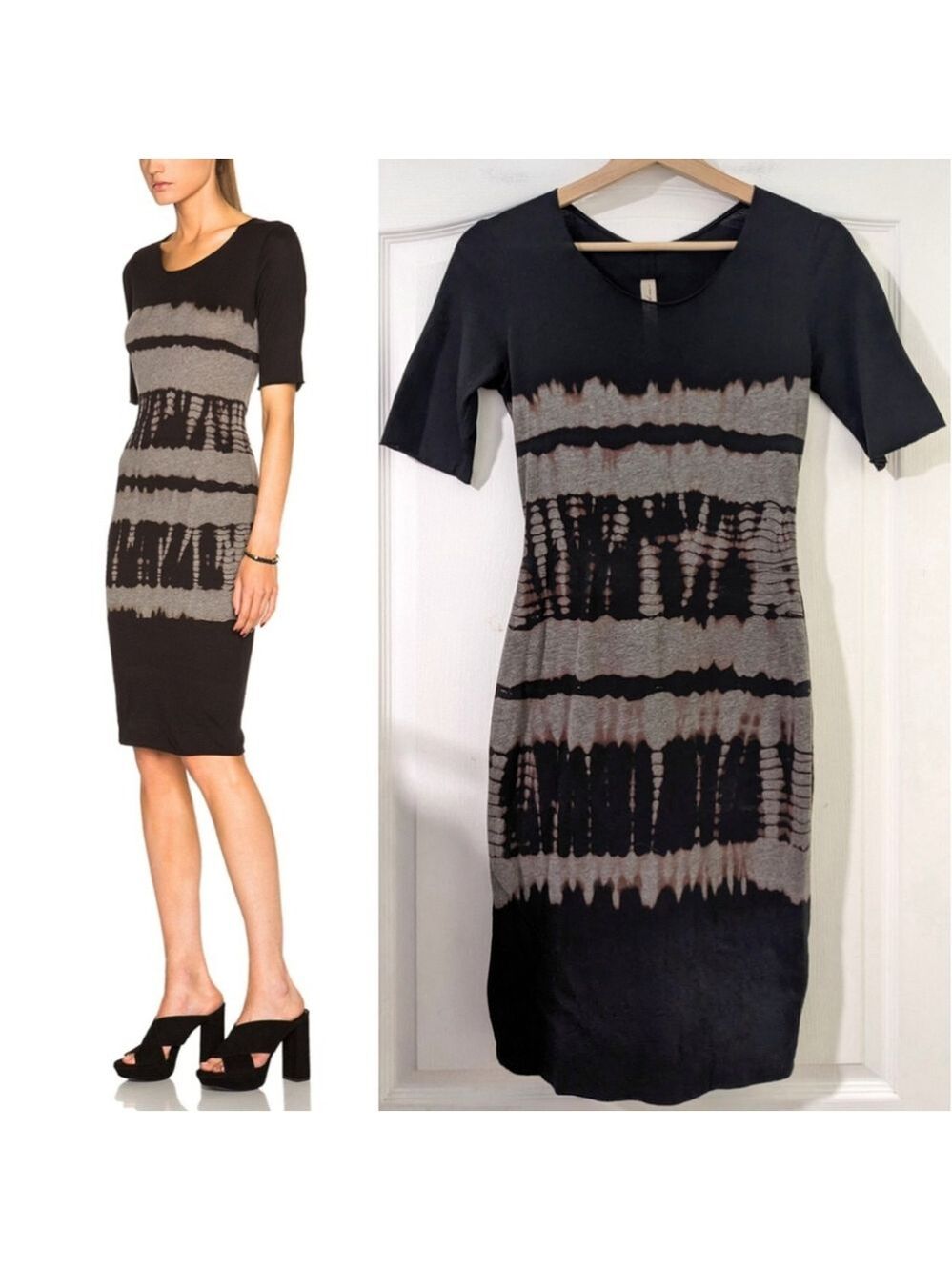 Raquel Allegra | Tie Dye Fitted Dress